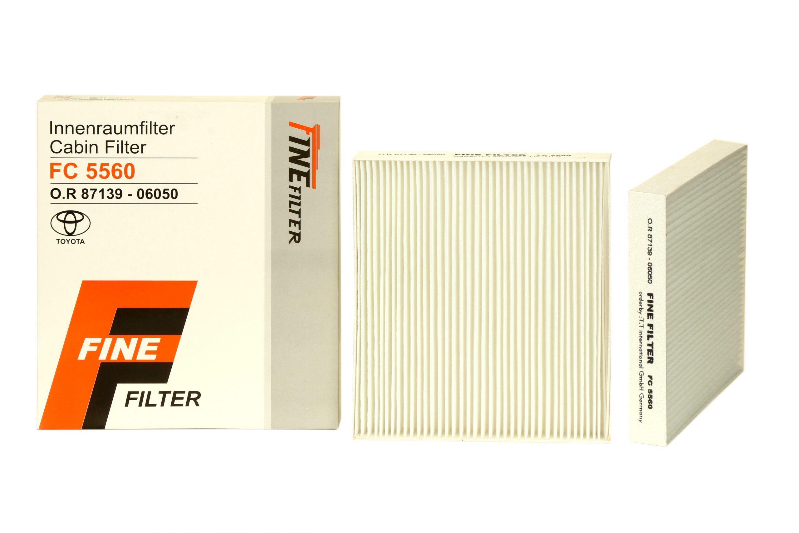 FC 5560 New Camry-Corolla-Prius-Land Cruiser-Lexus Cabin Filter (Standard) FC 5560 - Image 1