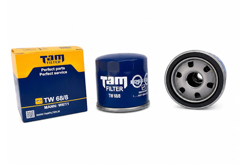 e6 Oil Filter for Pride, Tiba, Saina, Quick, Atlas, Sahand & Mazda 323 - Image 1