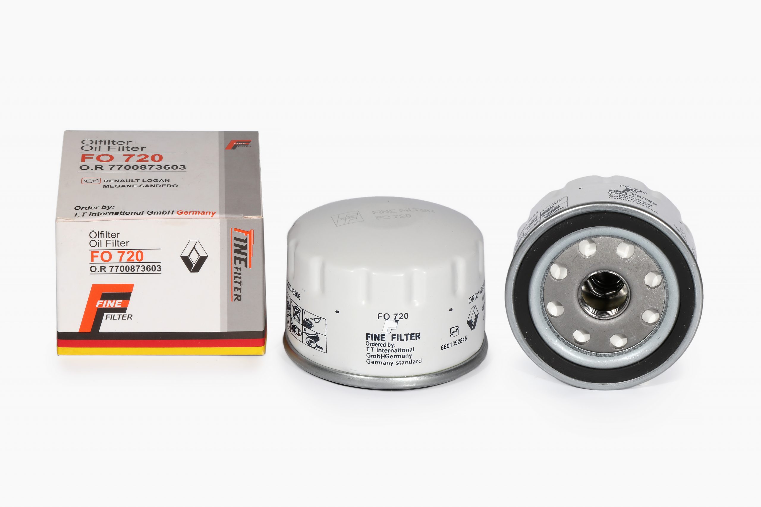 FO720 فیلتر روغن رنو لوگان-مگان-ساندرو-داستر-سیمبل FO-720 - تصویر 1