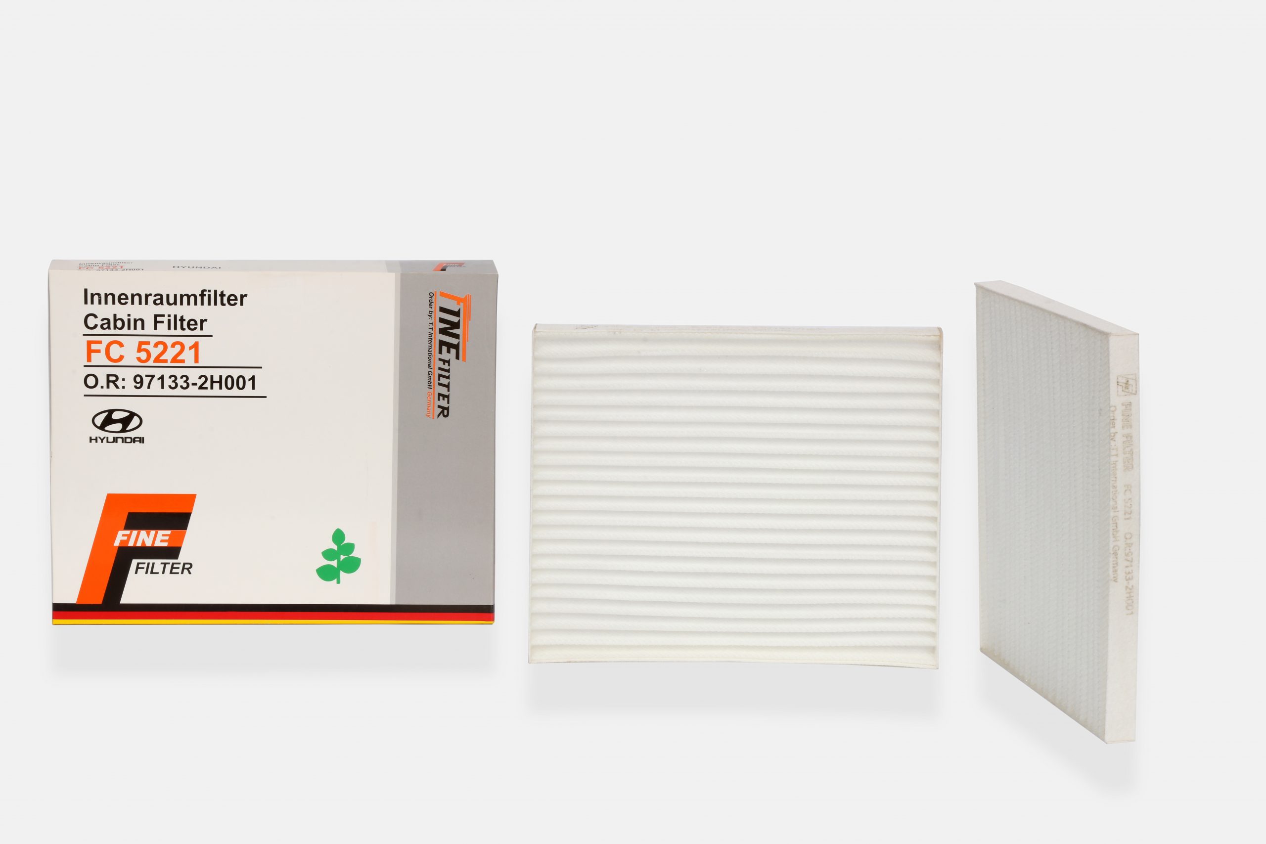 fc5221 فیلتر کابین هیوندا الانترا و کیا سراتو وارداتی FC5221 - تصویر 1