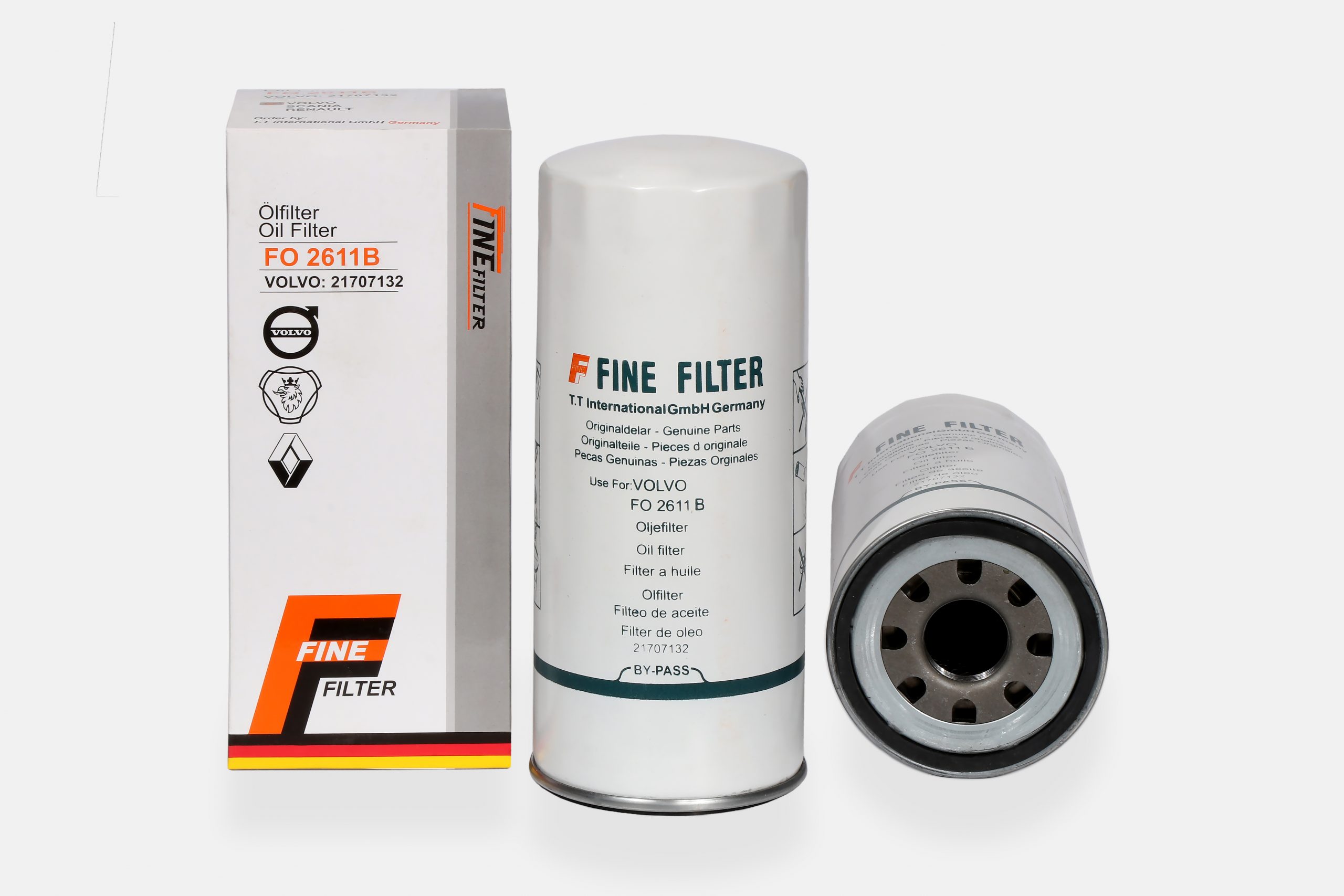 fo2611b فیلتر روغن ولوو FH12 ثانویه FO-2611B - تصویر 1