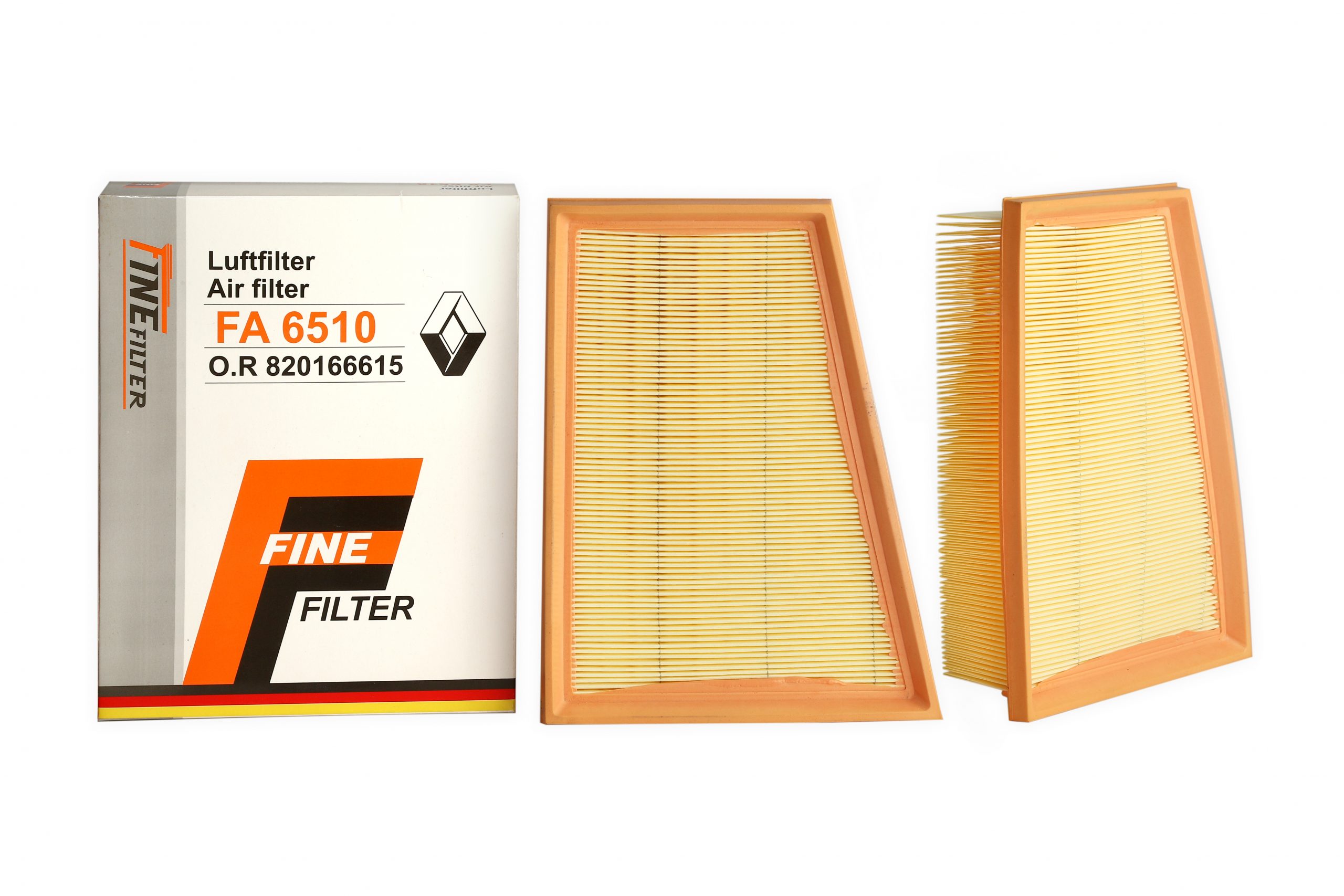 FA 6510 فیلتر هوا مگان-رنو فلوئنس دنده ای FA 6510 - تصویر 1