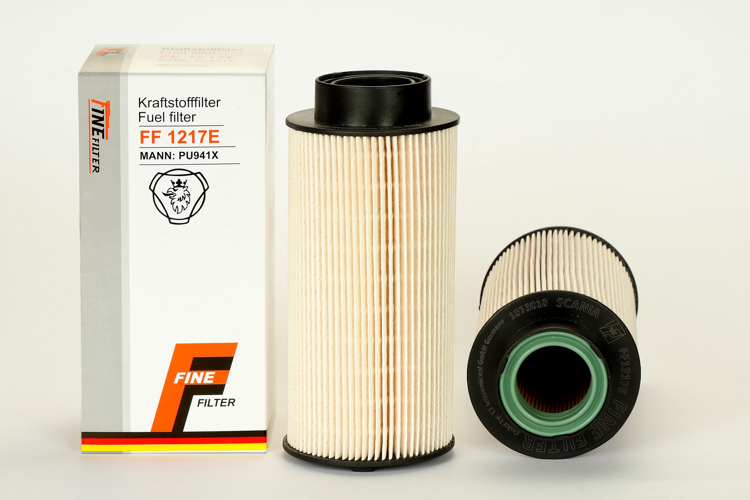 FF 1217E فیلتر گازوئیل اسکانیا380 تو کاسه ای FF 1217E - تصویر 1