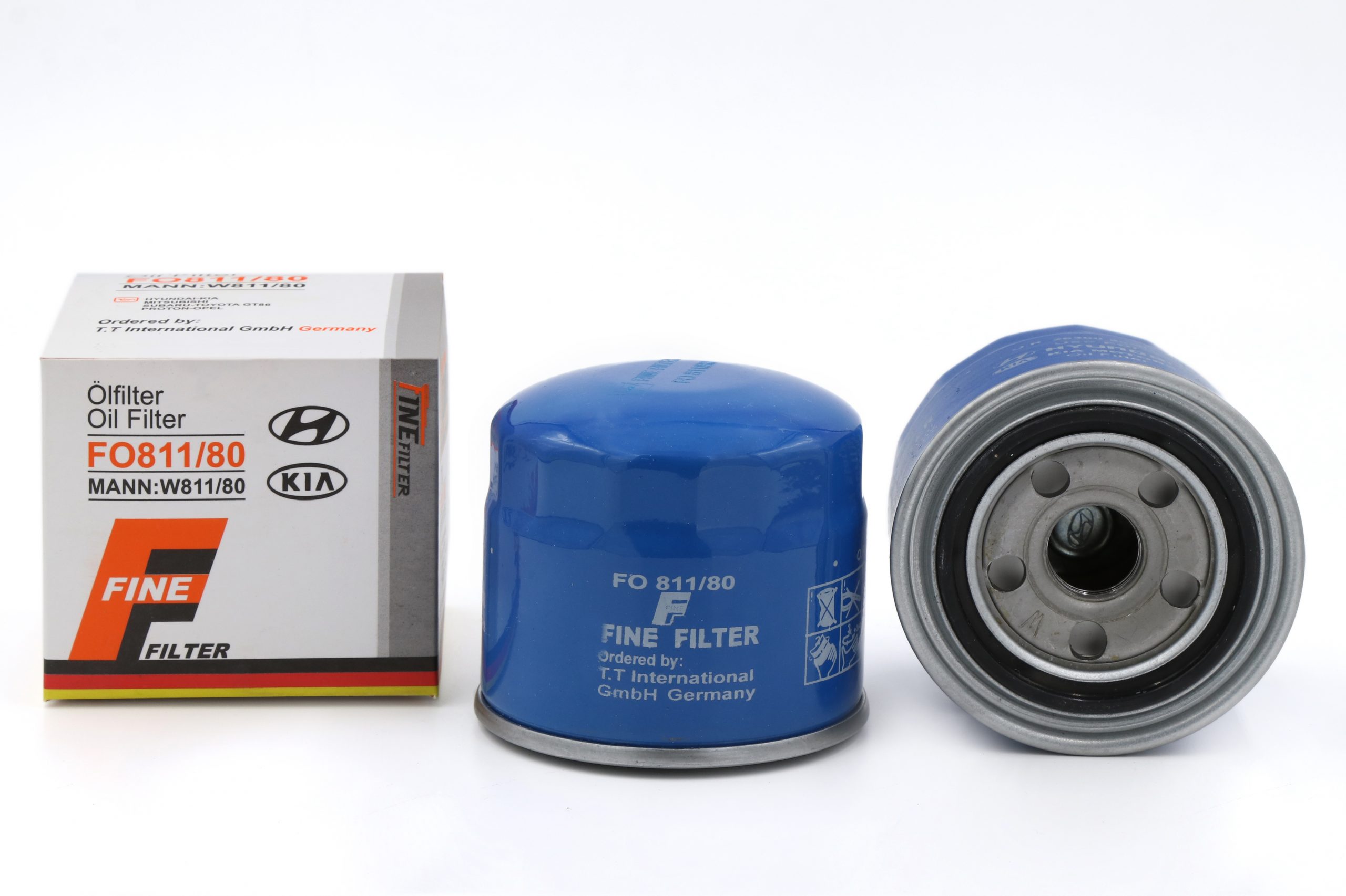 FO 811-80 فیلتر روعن خانواده هیوندا و کیا (فلزی یا پیچی) FO 811/80 - تصویر 1